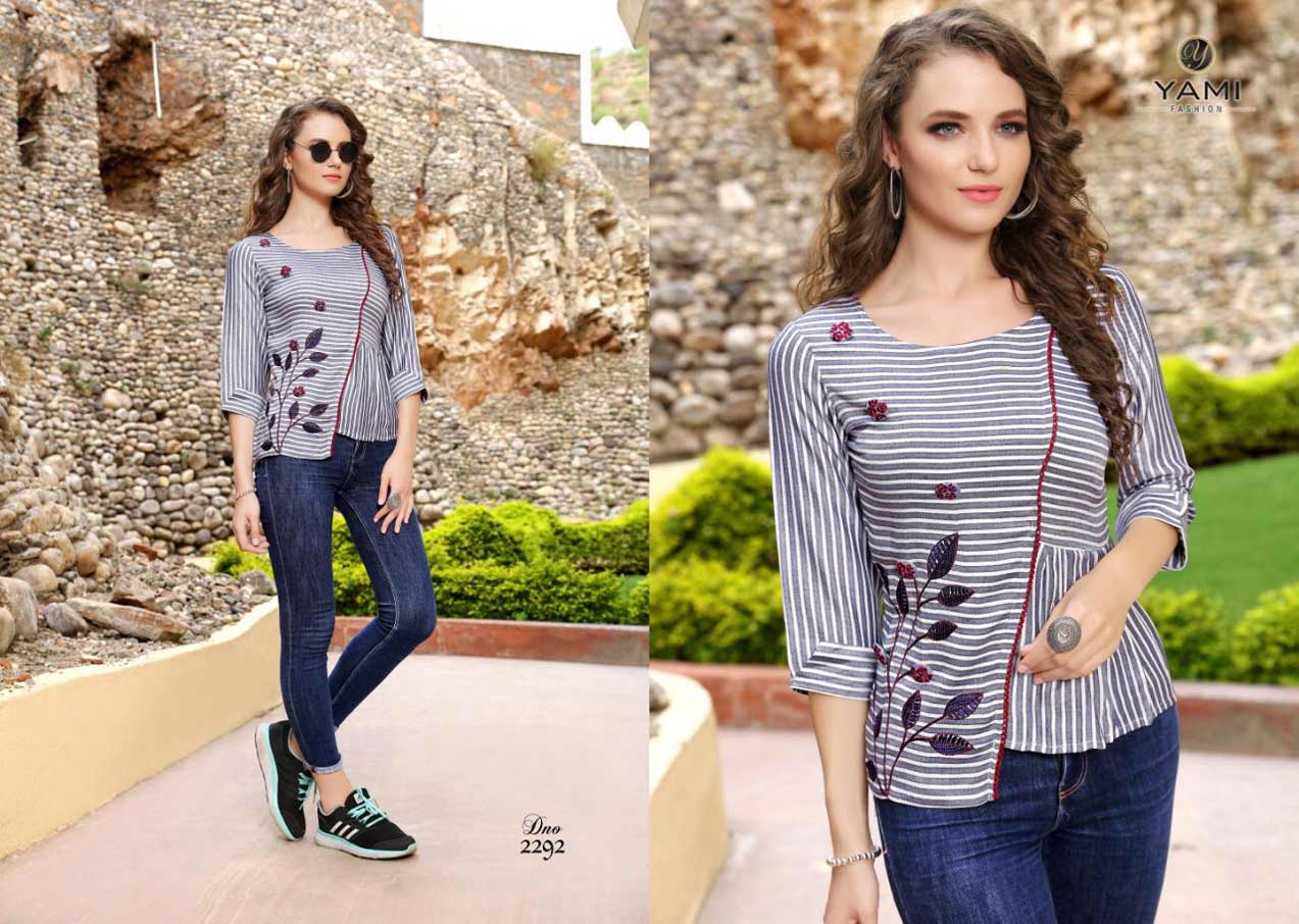 Topsy Vol-5 Yami Fashion Rayon Tops Manufacturer Topsy Vol-5 Yami Fashion Rayon Tops Manufacturer